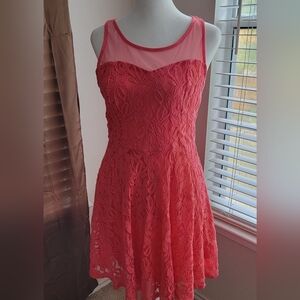 Pink‎ Lace Dress